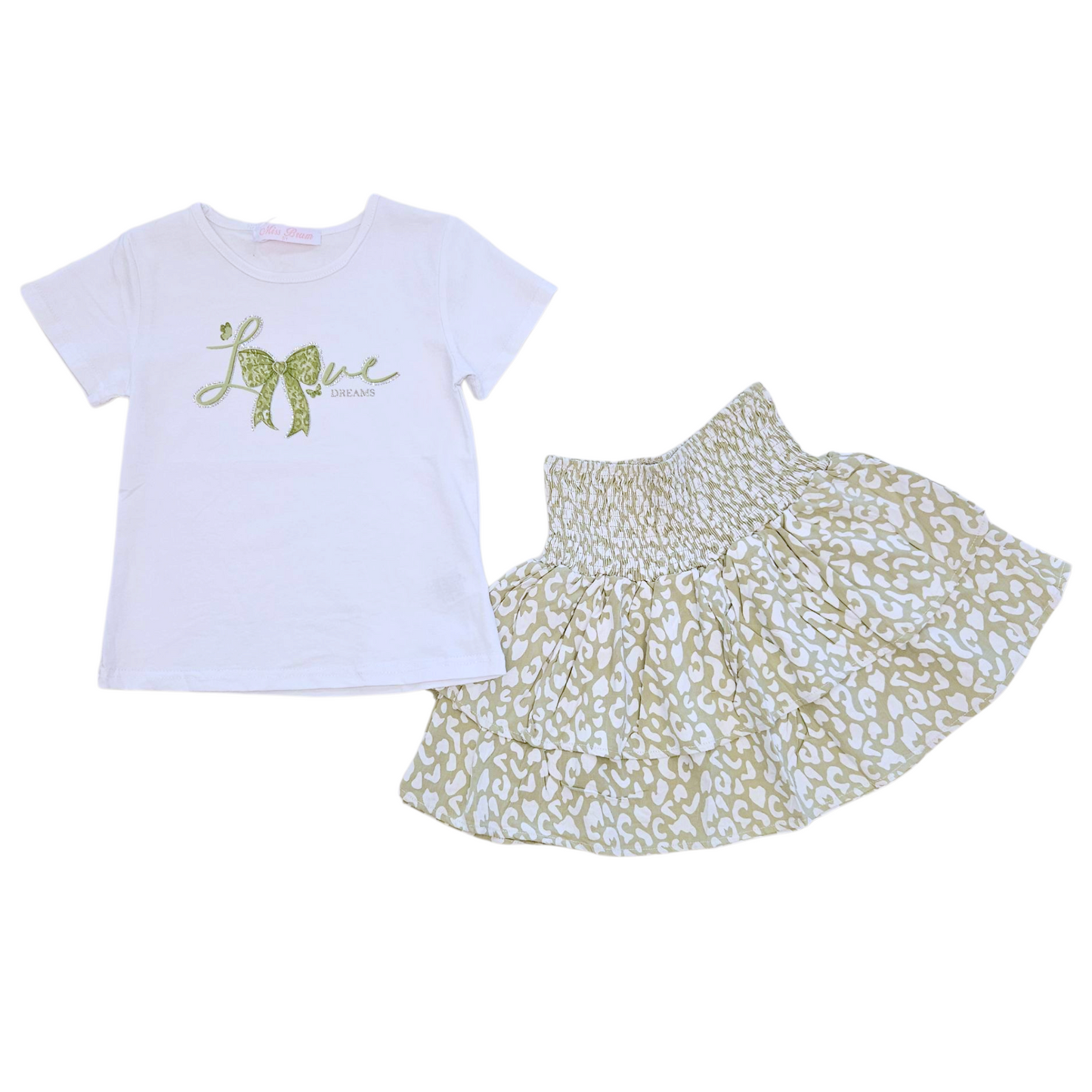 Completo in cotone MISS BRUM, 4-12 anni