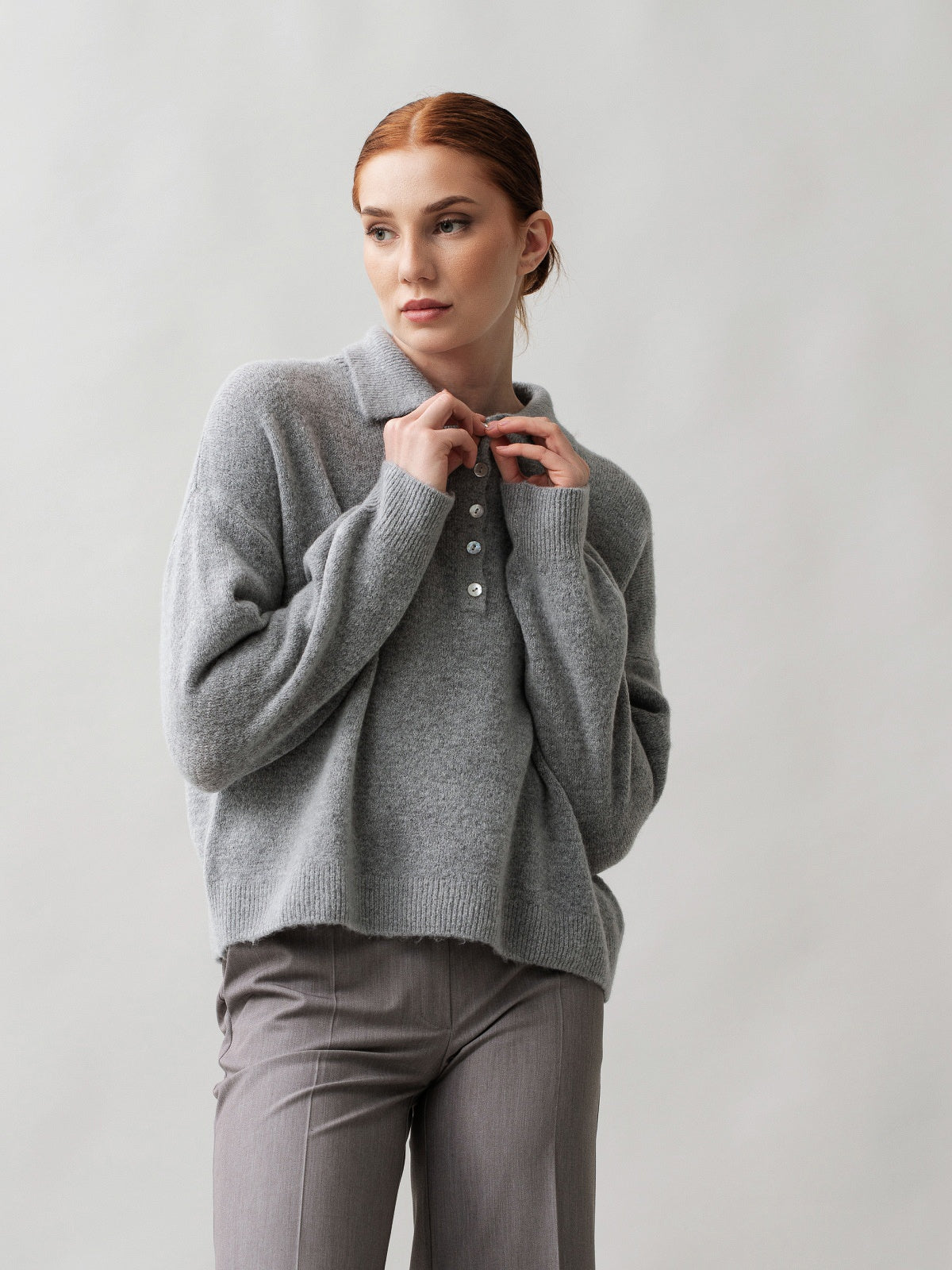 Simo - Maglione da donna in lana di baby alpaca