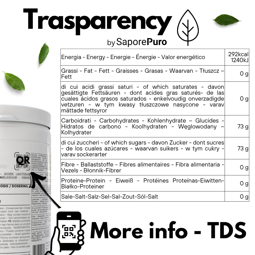 Zucchero Invertito - Dolcificante Naturale per Pasticceria e Gelateria