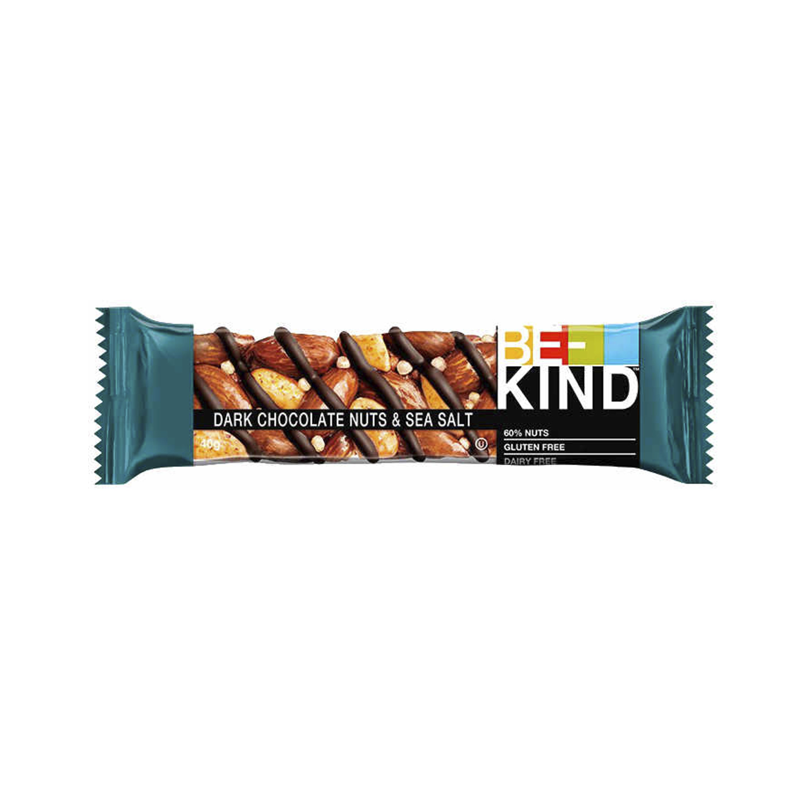 12 PACCHETTI BE-KIND CIOCCOLATO E FRUTTA SECCA GR 30