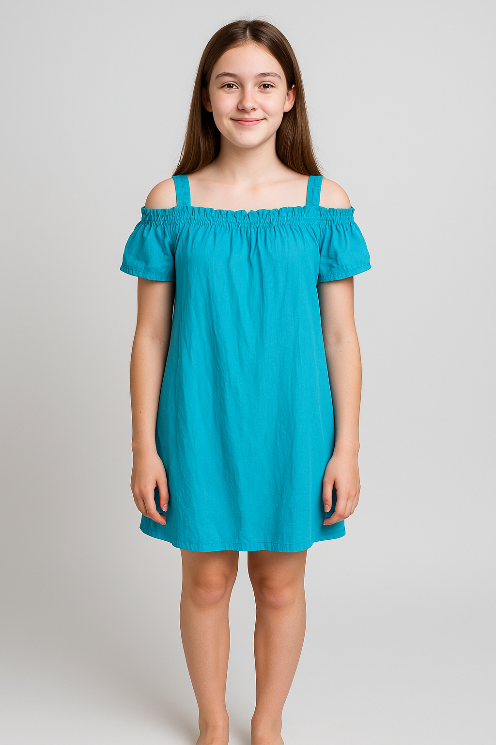 Vestito MARTA MARZOTTO 10-16 anni, 100% cotone. Made in Italy