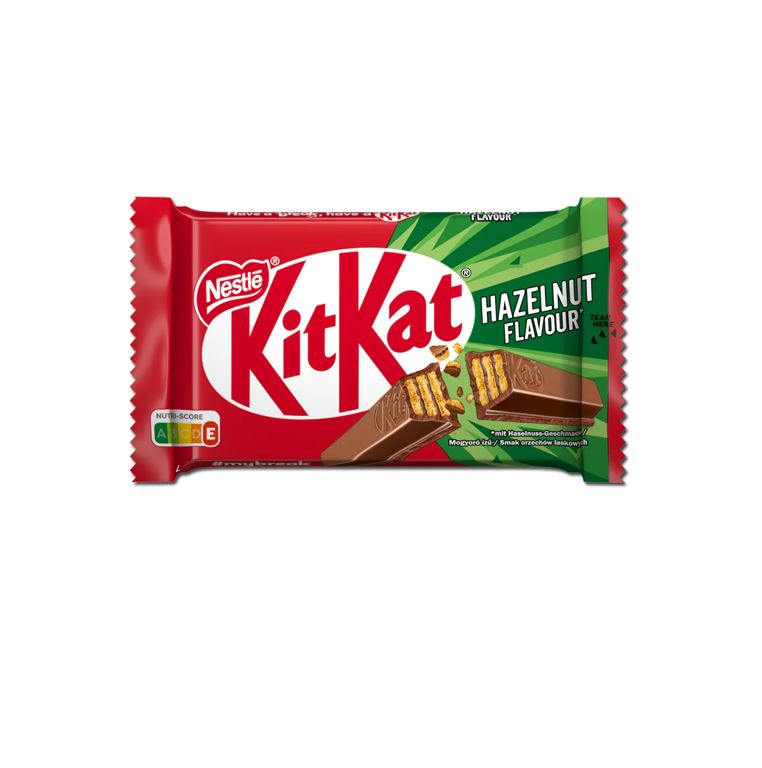 24 PACCHETTI KIT KAT HAZELNUT NESTLE' GR. 41,50