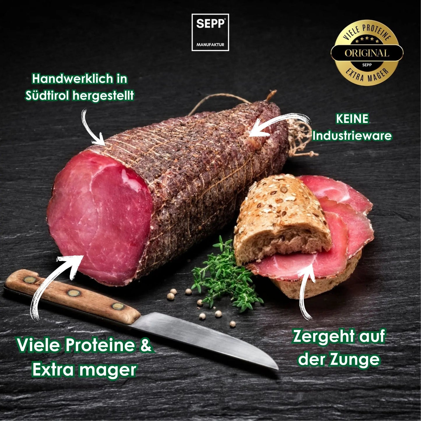 SEPP' Kaiserteil - Viele Proteine & Extra mager