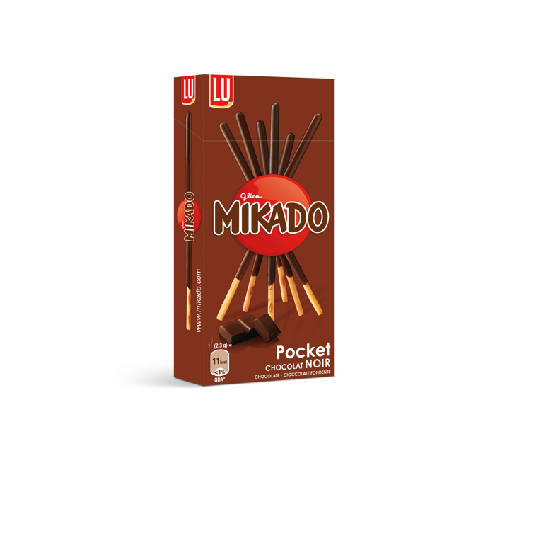 24 PACCHETTI MIKADO POCKET FONDENTE GR. 39