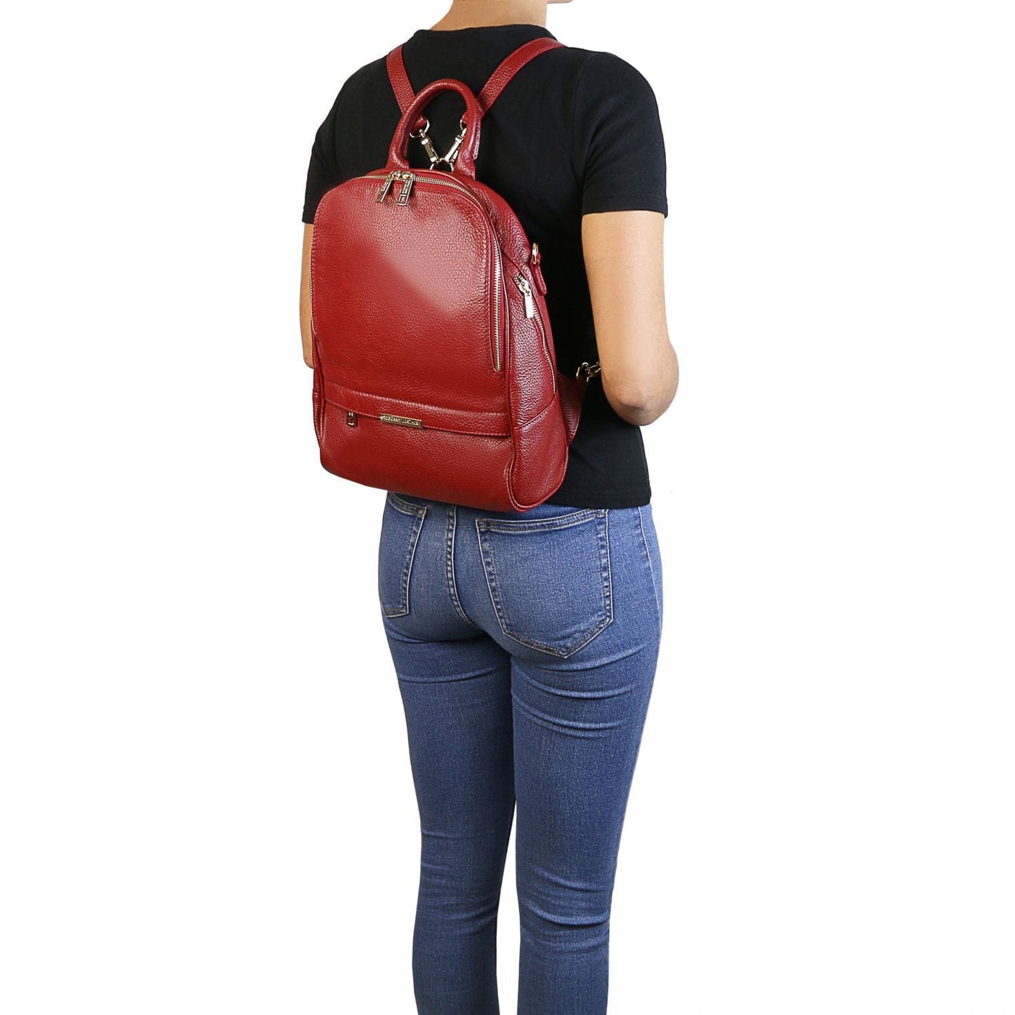 TL Bag - Soft convertible leather backpack for women | TL141376