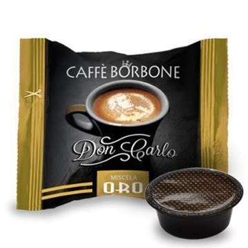 Capsule compatibili Lavazza a modo mio Borbone oro confezione 100 pezzi