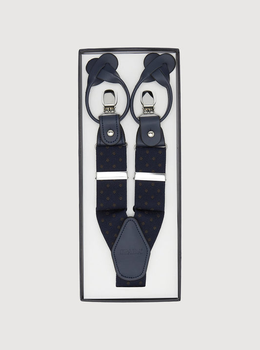 Bretelle fantasia pois