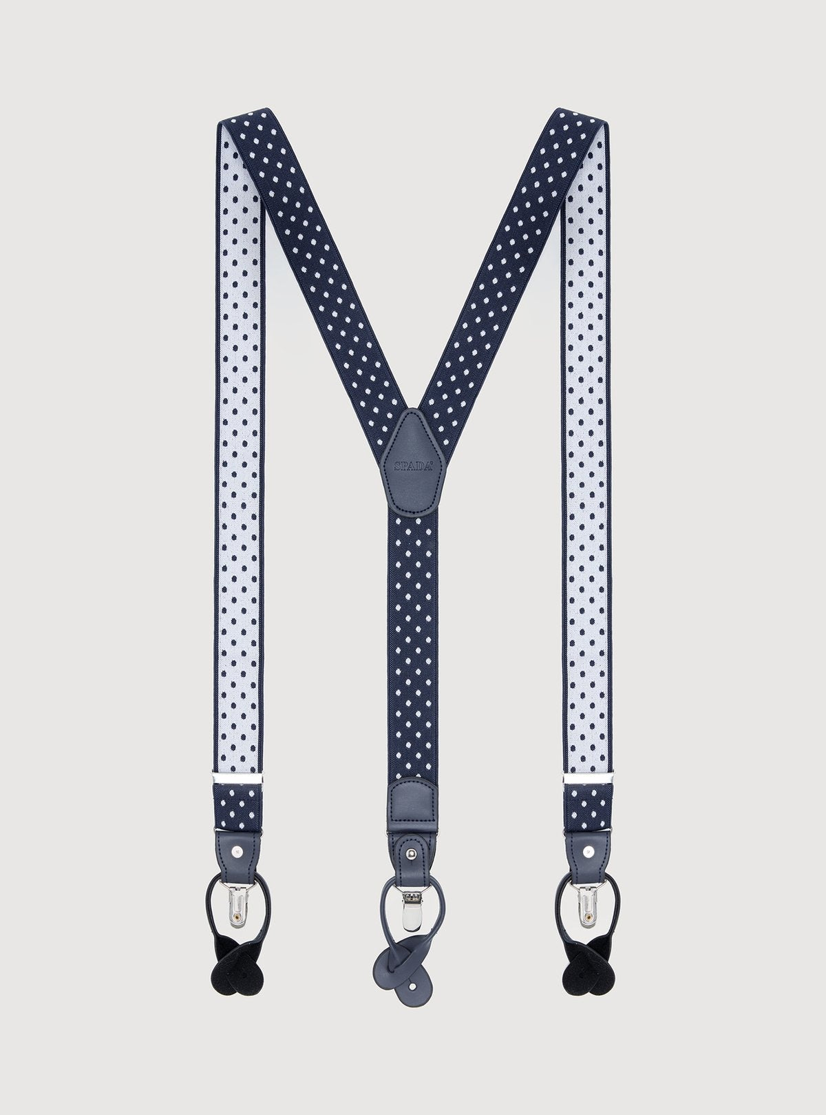 Bretelle fantasia pois