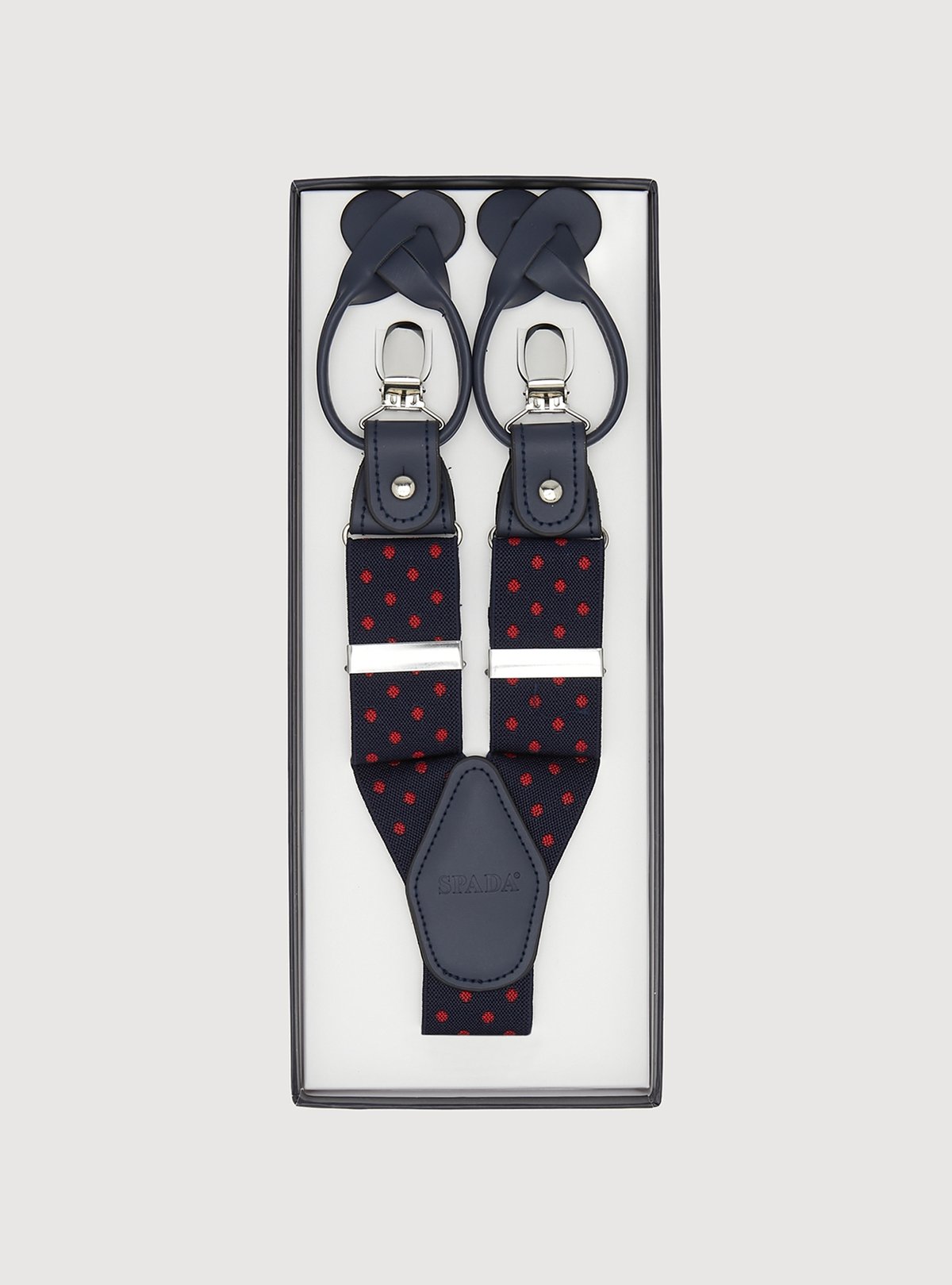 Bretelle fantasia pois