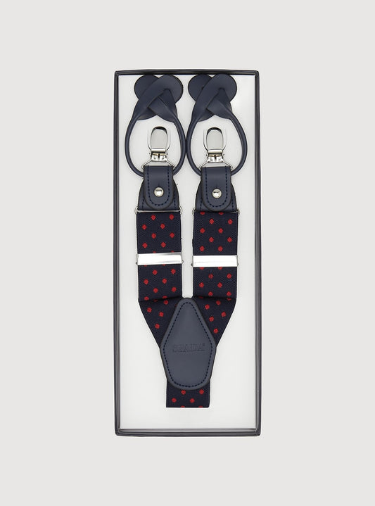 Bretelle fantasia pois