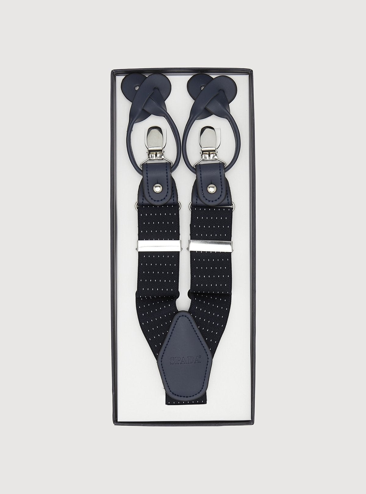 Bretelle fantasia virgola