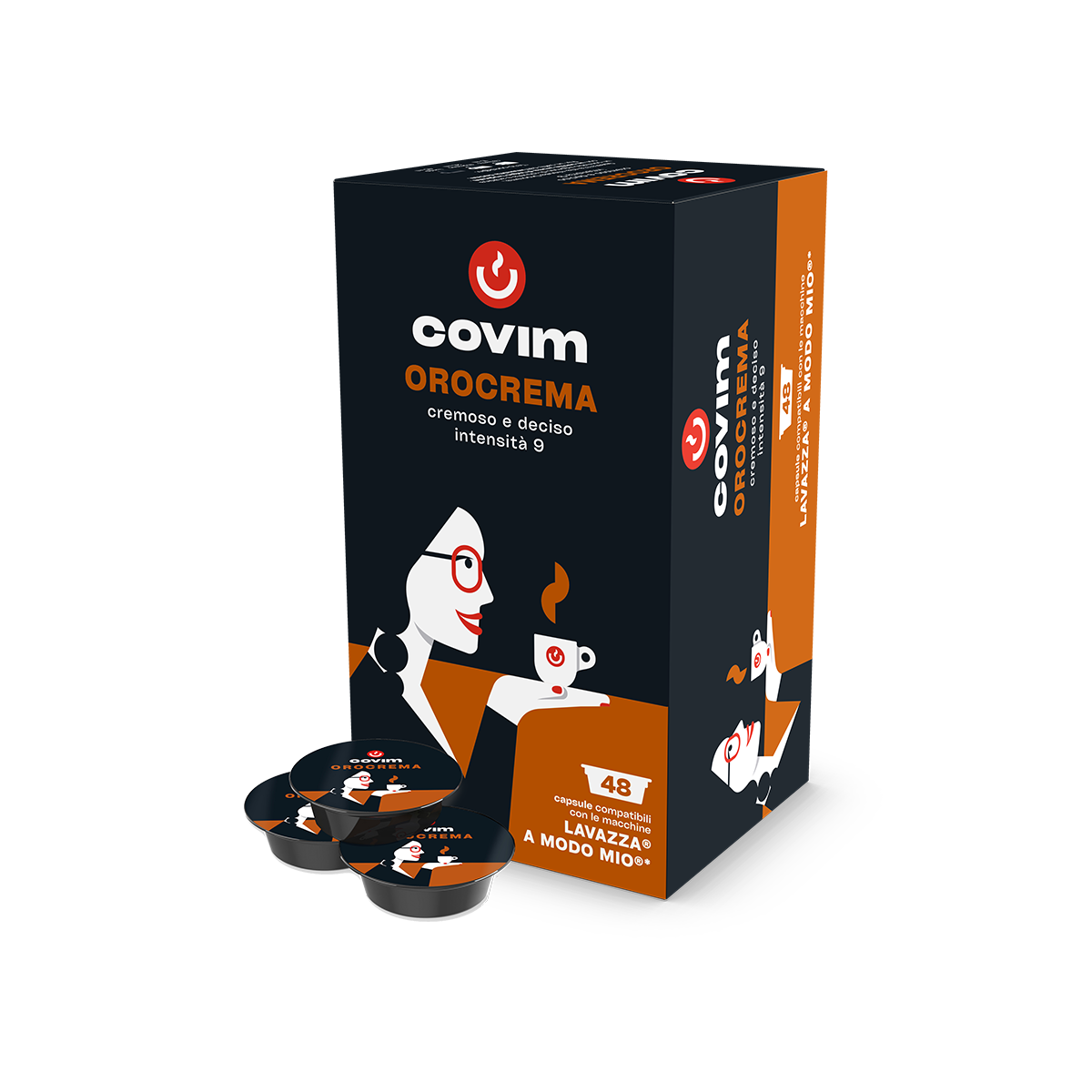 144 capsule a modo mio Covim orocrema