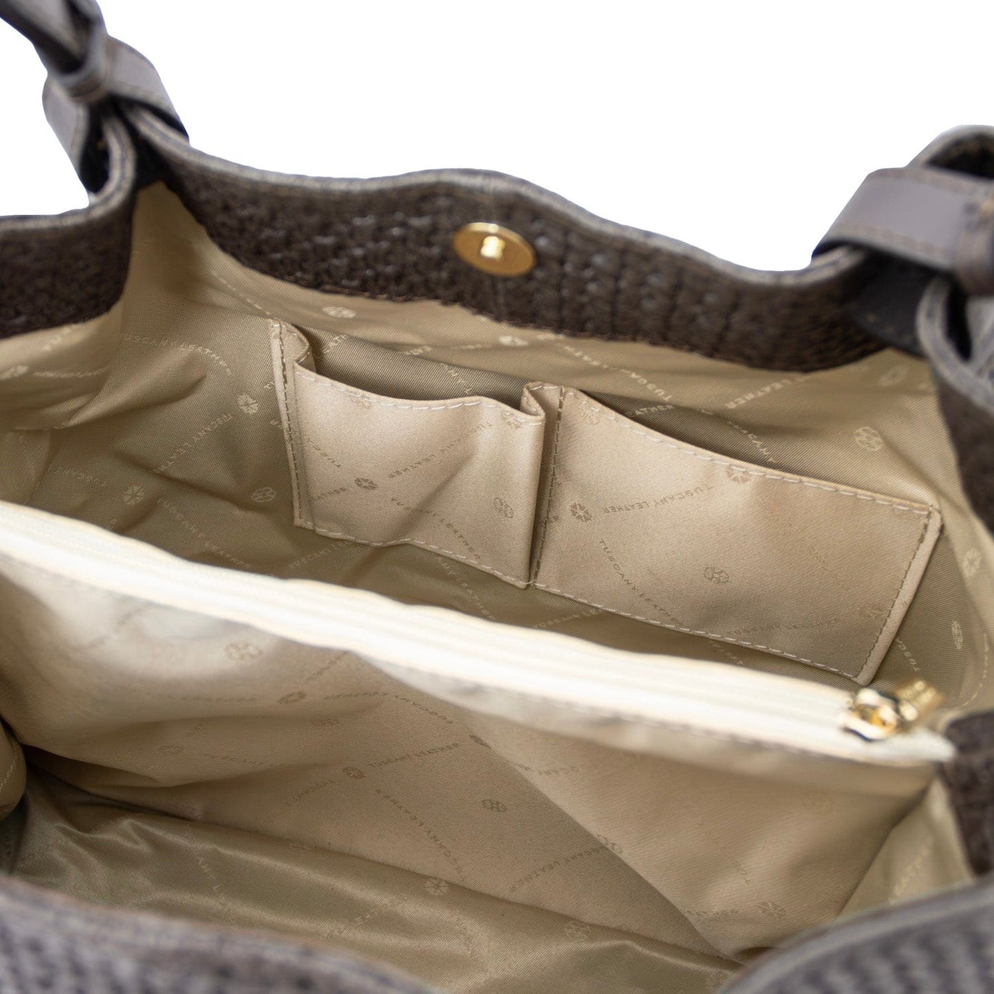 TL KeyLuck - Woven printed leather shopping bag | TL141573