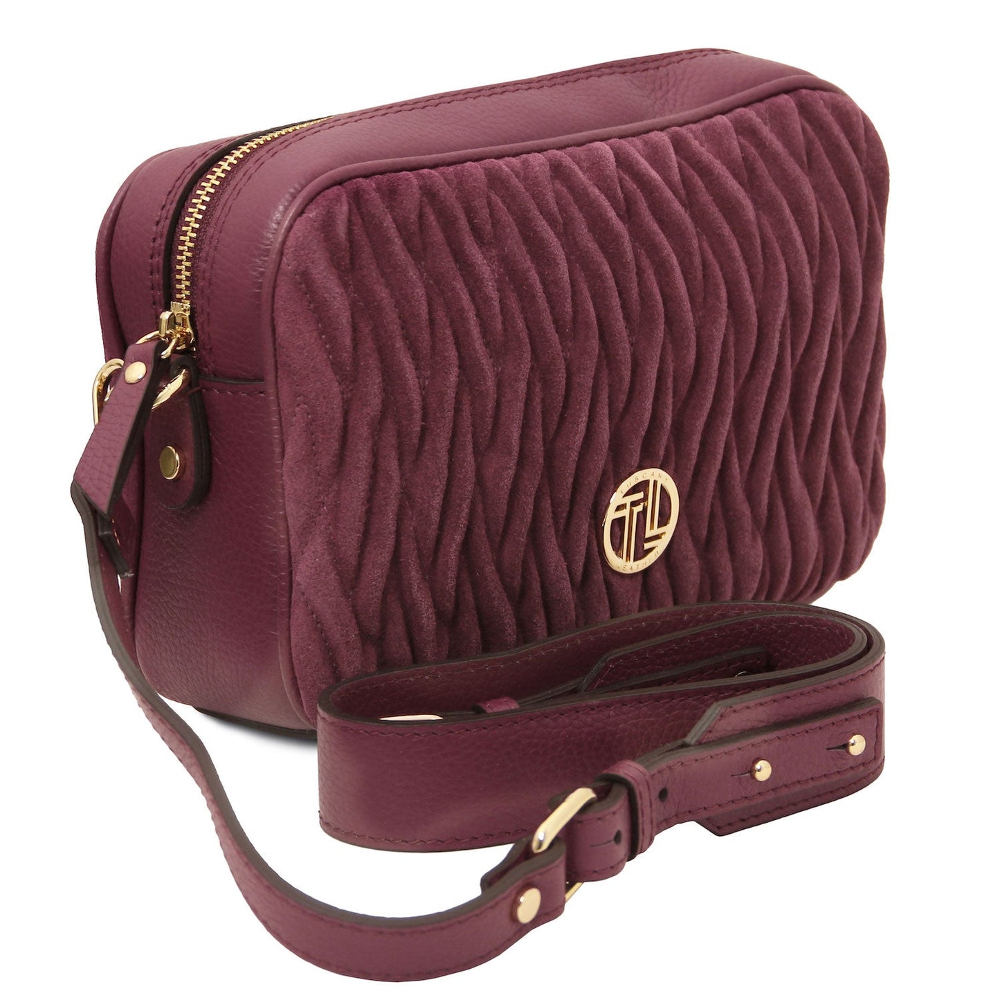 Chantilly - Suede leather shoulder bag | TL142490