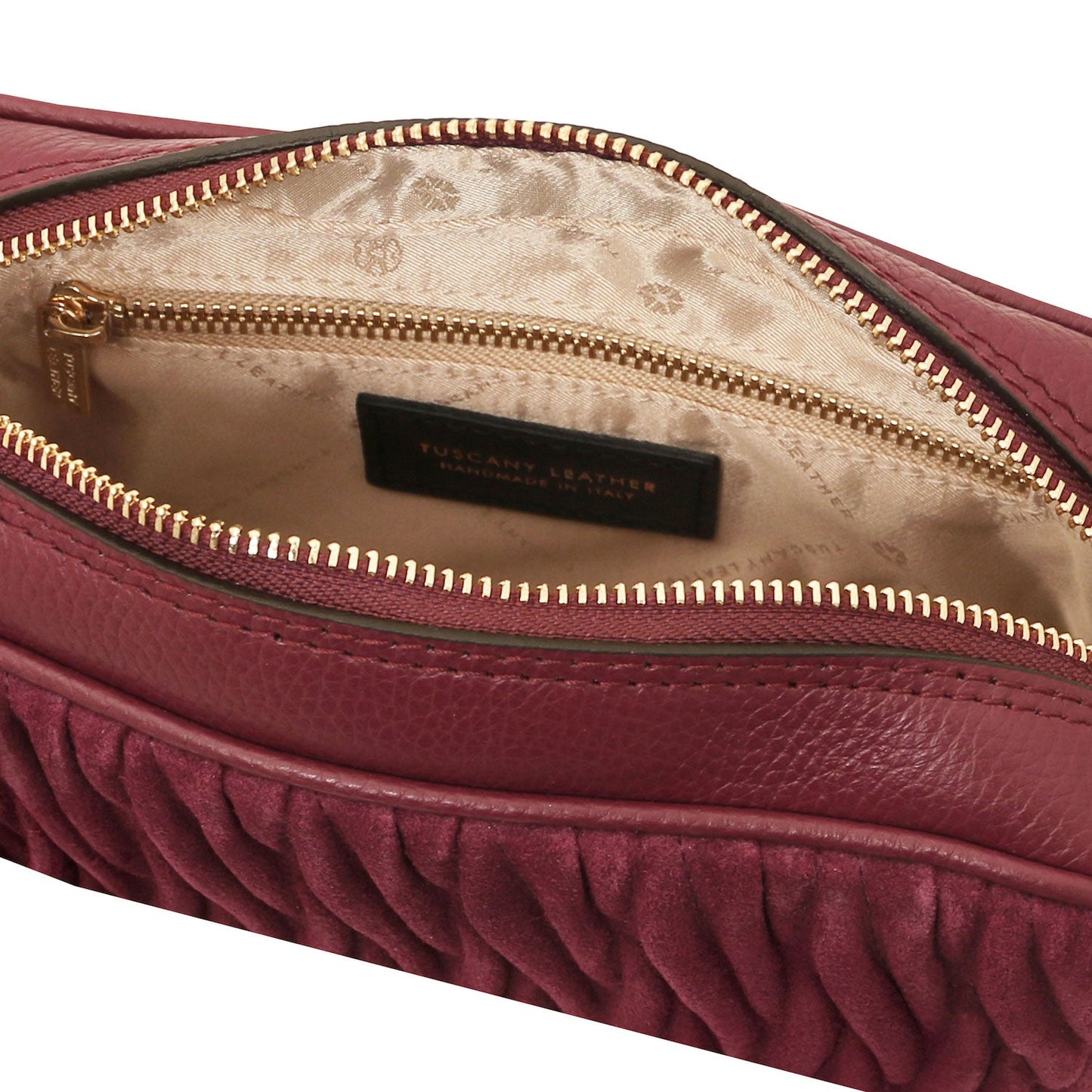 Chantilly - Suede leather shoulder bag | TL142490