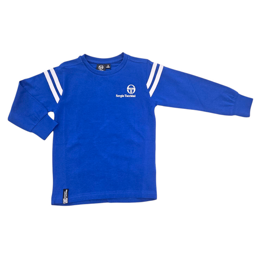 T shirt manica lunga 100% cotone, Sergio Tacchini 3-7 e 14-16 anni