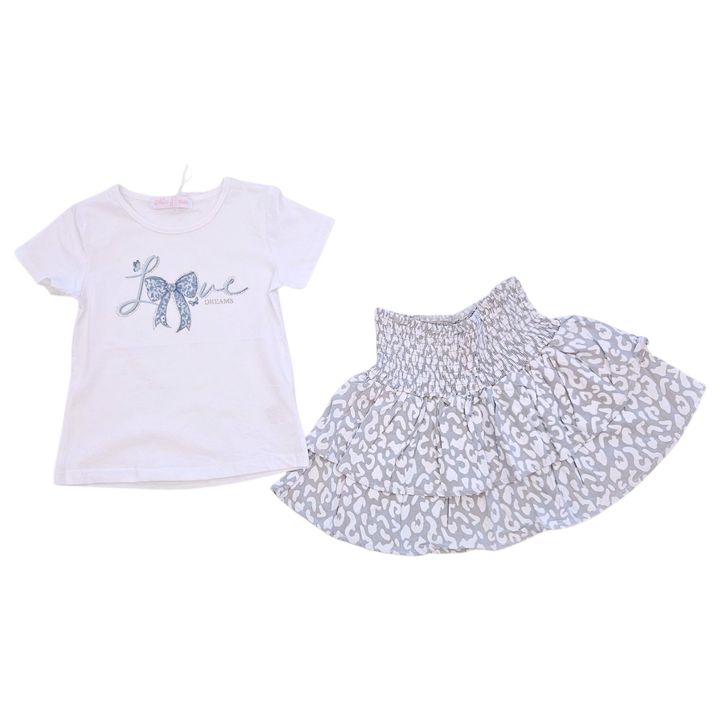 Completo in cotone MISS BRUM, 4-12 anni