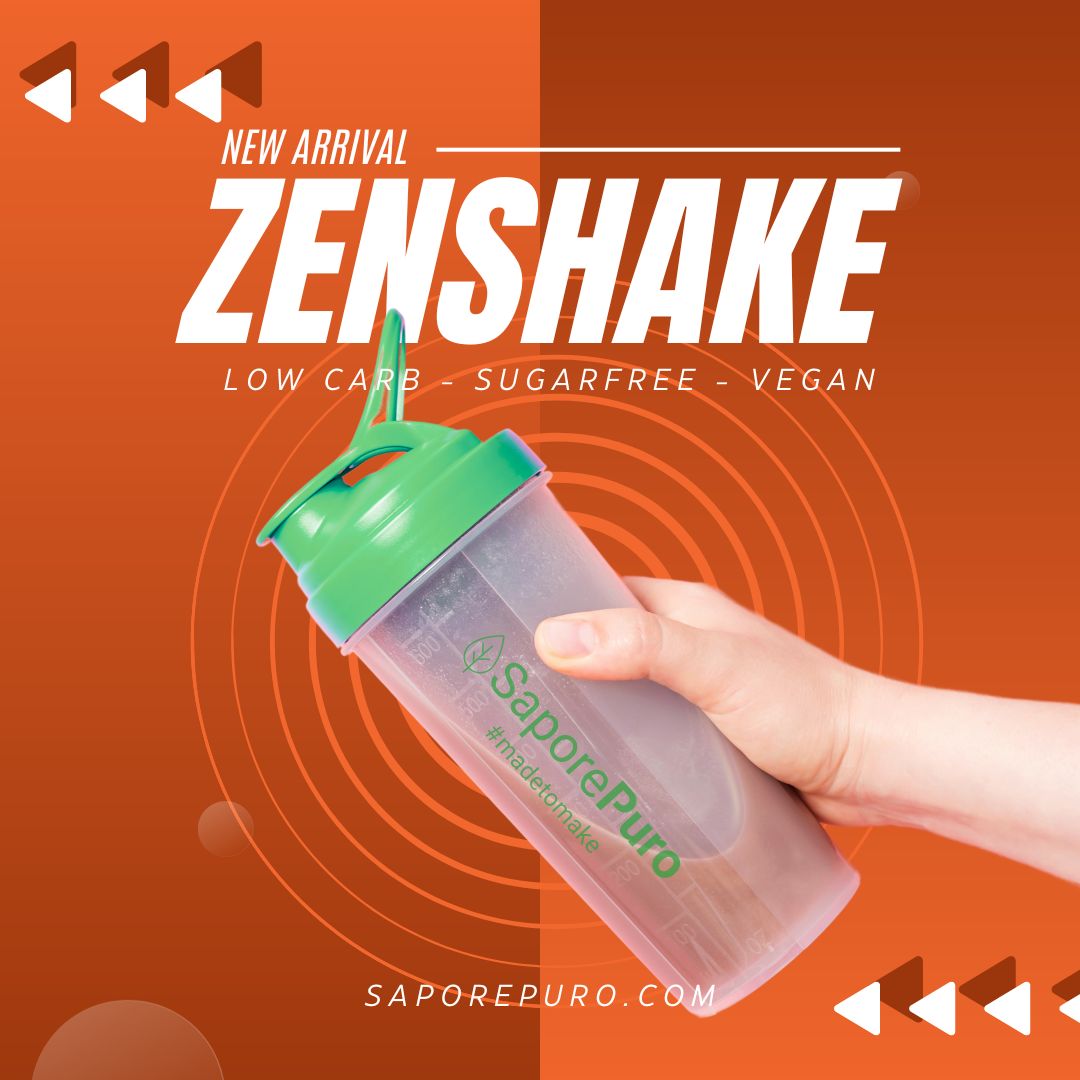 ZenShake il Preparato per yogurt o Shake Vegan e Keto - 250gr ( 5 porzioni da 50gr)