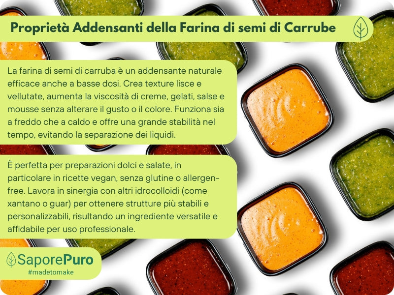 Farina di Semi di Carrube (E410) - origine ITALIA