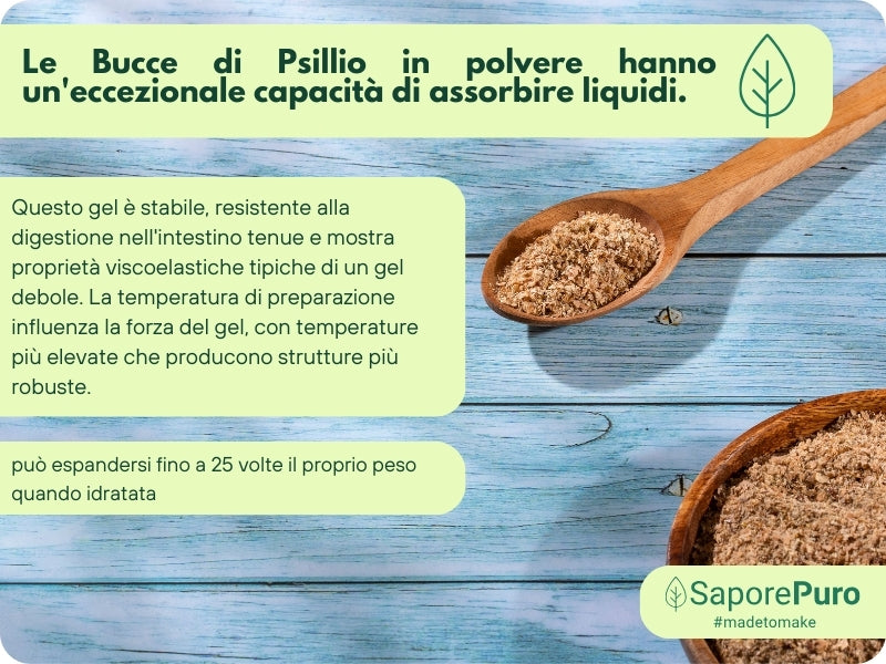 Bucce di Psillio in Polvere -Fibra di Psillio