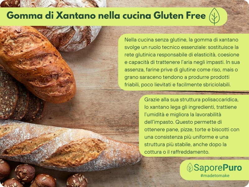 Gomma di Xantano - E415 -  Confezionato in Italia