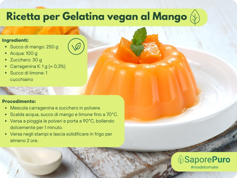 Carragenina Kappa (E407) - Confezionato in Italia