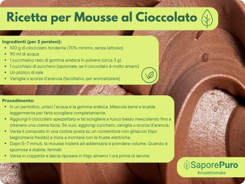 Gomma arabica in polvere - (E414) - Confezionato in Italia