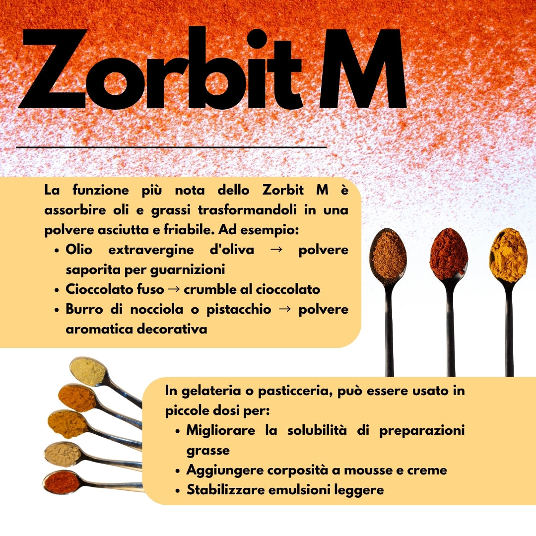 Zorbit M - Amido modificato da Tapioca - Maltodestrina Derivata dalla Tapioca