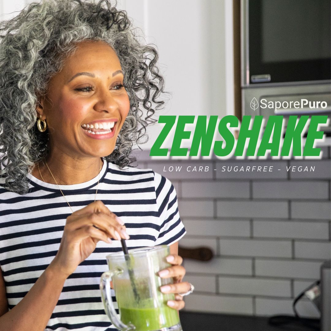 ZenShake il Preparato per yogurt o Shake Vegan e Keto - 250gr ( 5 porzioni da 50gr)