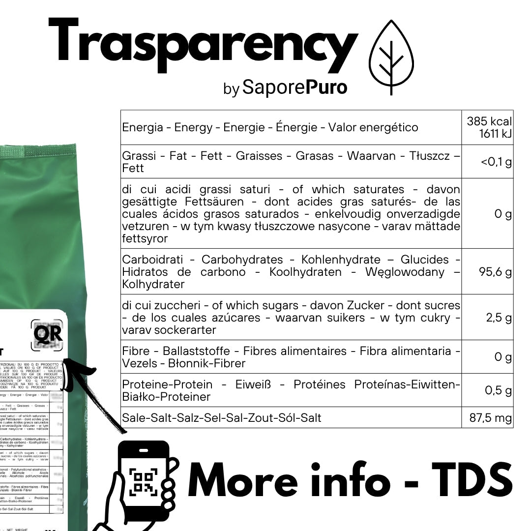 Zorbit M - Amido modificato da Tapioca - Maltodestrina Derivata dalla Tapioca