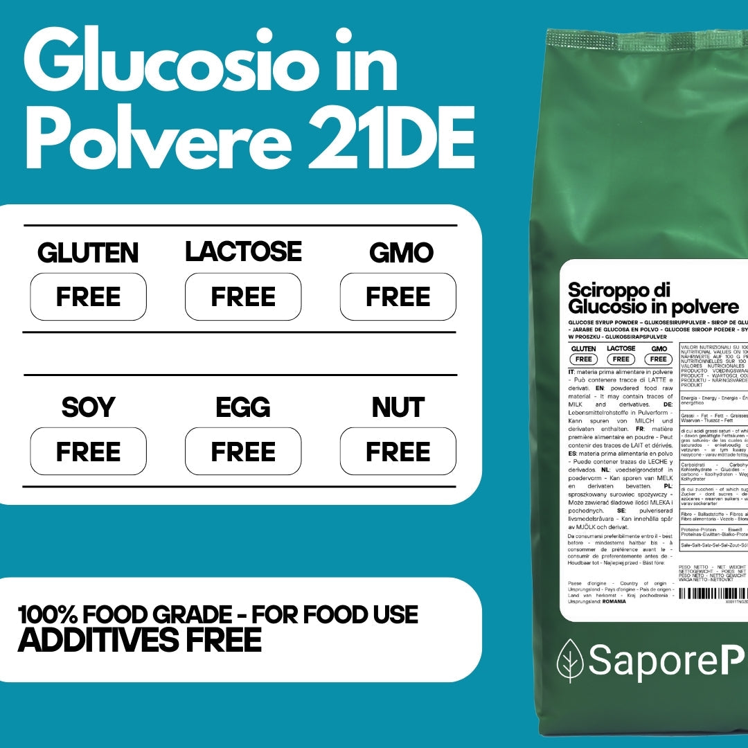 Sciroppo di glucosio in polvere 21DE - Zucchero