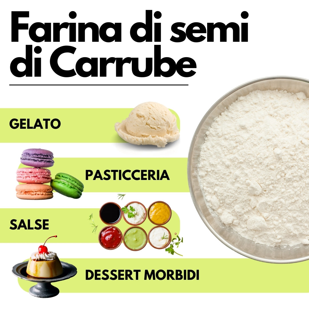 Farina di Semi di Carrube (E410) - origine ITALIA