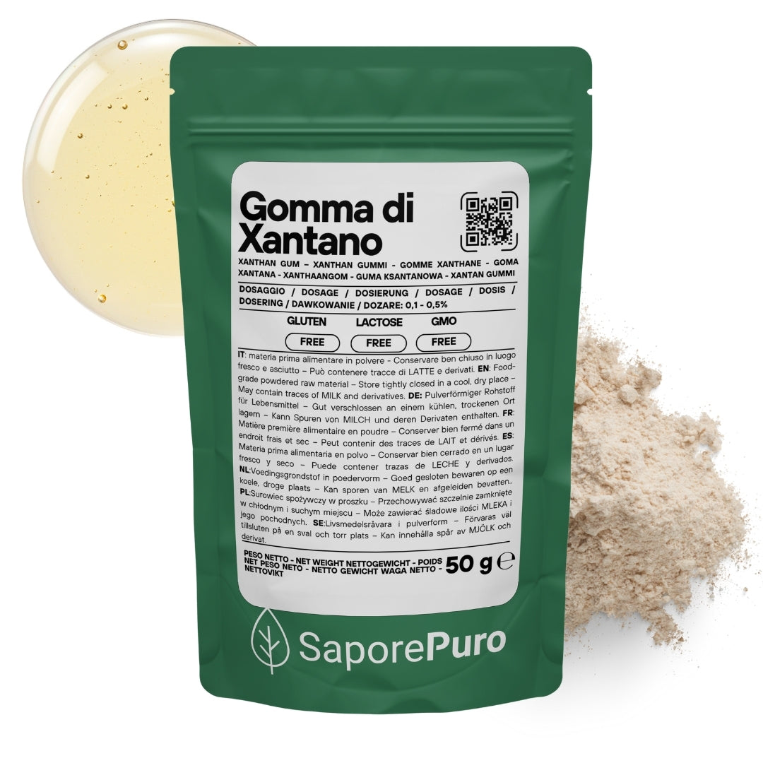Gomma di Xantano - E415 -  Confezionato in Italia