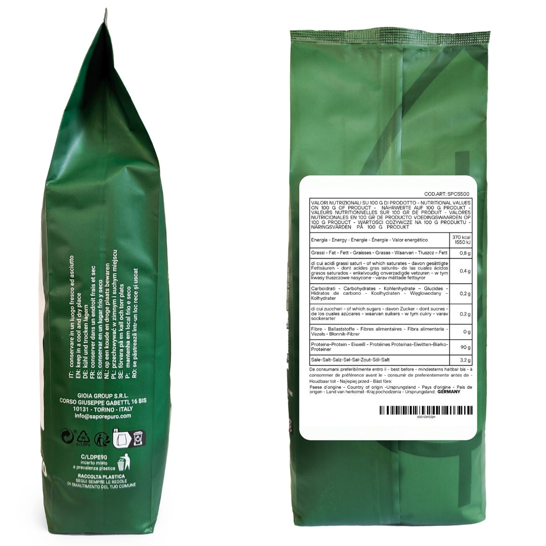 Caseinato di Sodio - SaporePuro - Proteina pura da Latte (Caseina) - Gluten Free