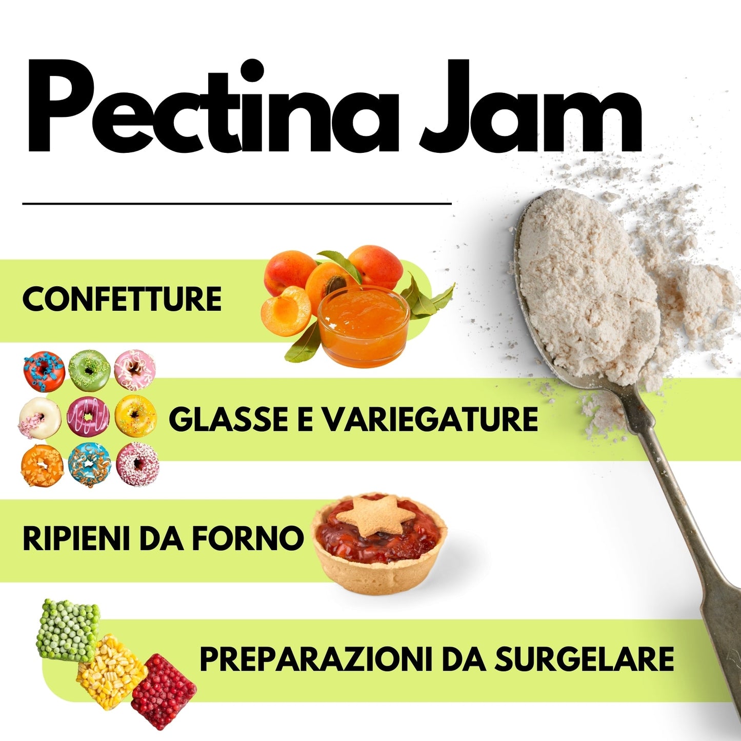 Pectina Jam - Basso Metossile E440ii - Marmellate e Gelatine Perfette