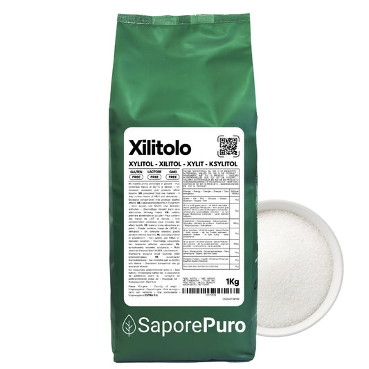 Xilitolo  - Dolcificante Naturale con meno Calorie - Origine Extra E.U.