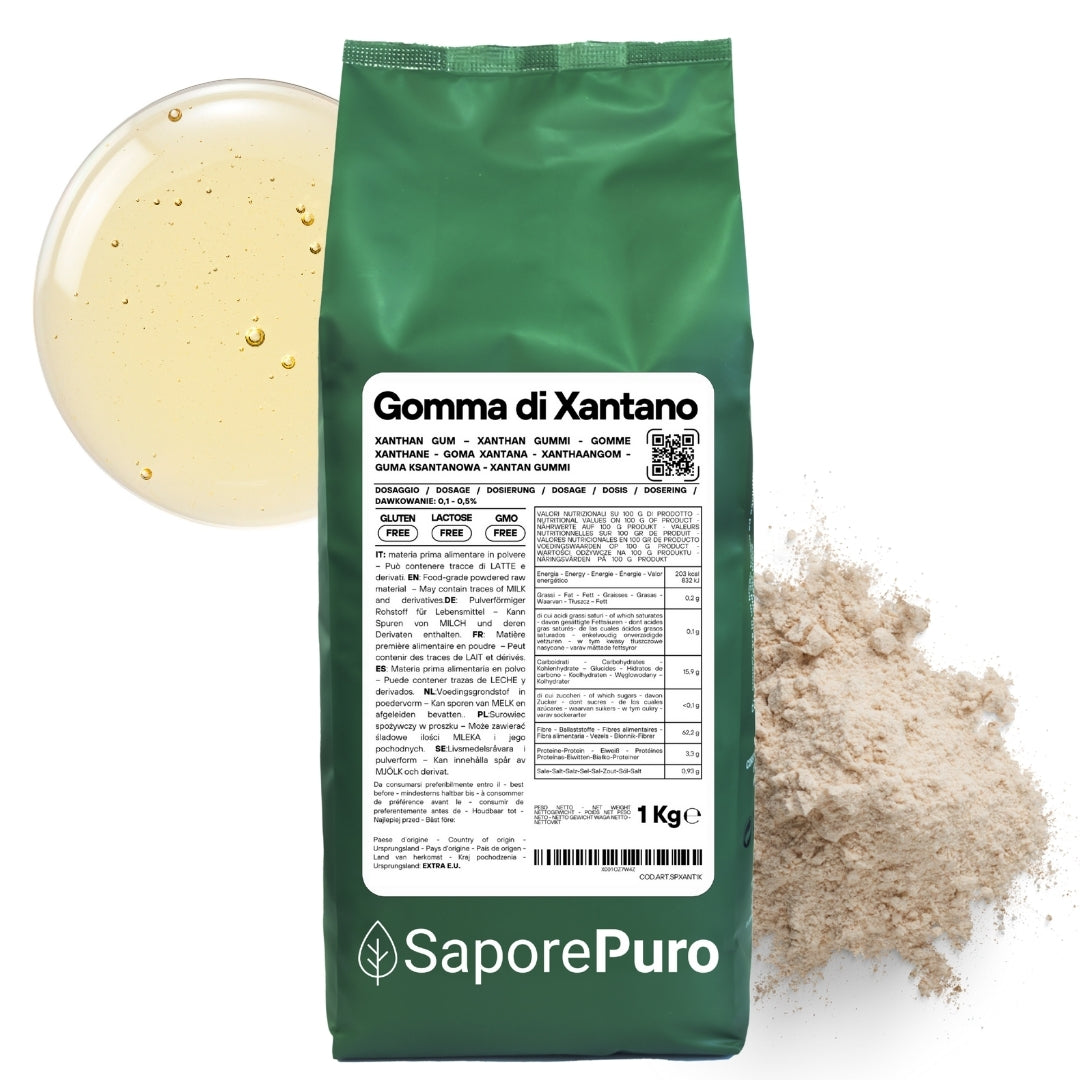 Gomma di Xantano - E415 -  Confezionato in Italia