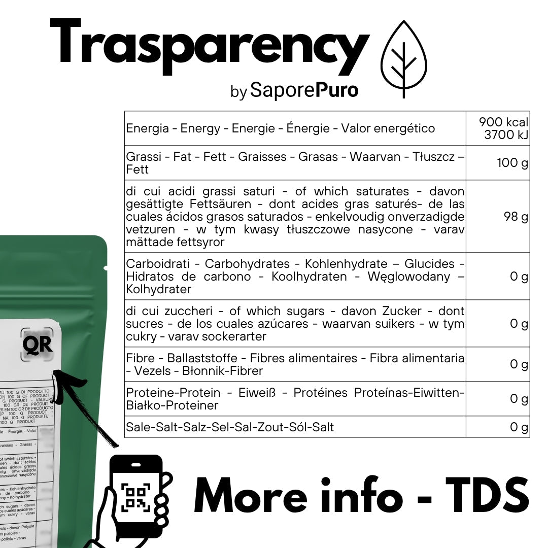Mono60 - Emulsionante E471 – Additivo Alimentare – SaporePuro – Prodotto in Europa – Alta Qualità per Gelati, Pasticceria, Panificazione