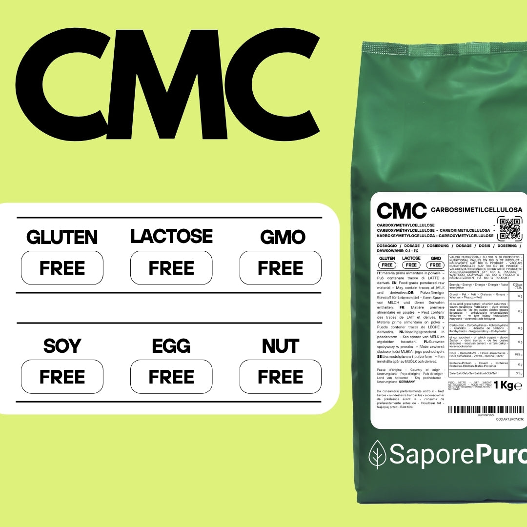 Carbossimetilcellulosa - CMC - E466
