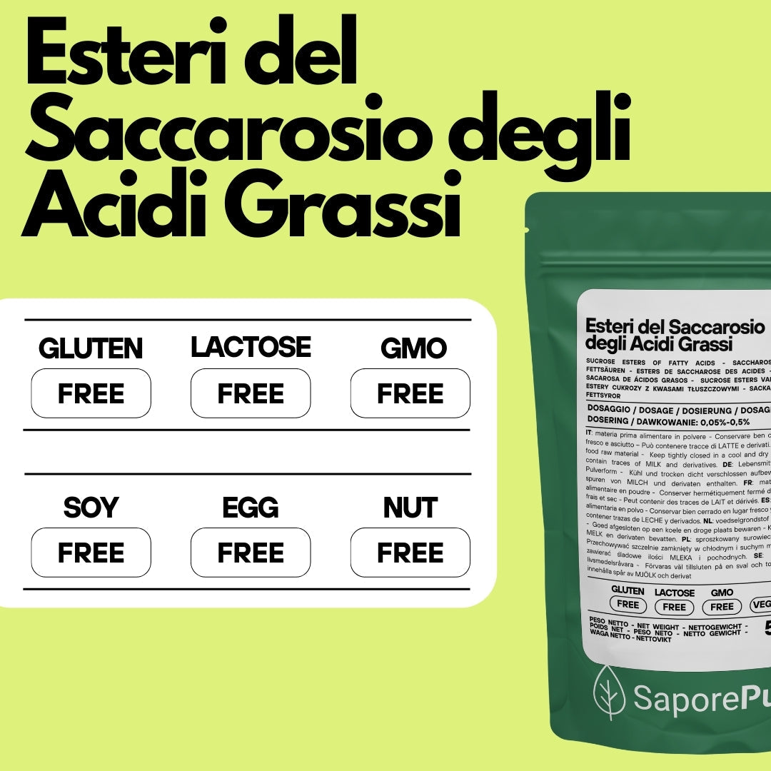 Esteri del Saccarosio - Sucresteri - E473