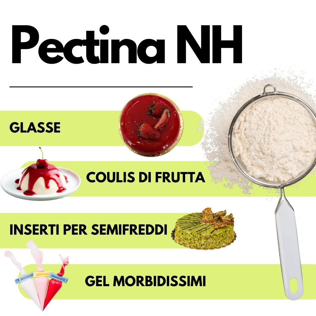 Pectina NH SaporePuro -  ideale per nappage, gelatine e glasse