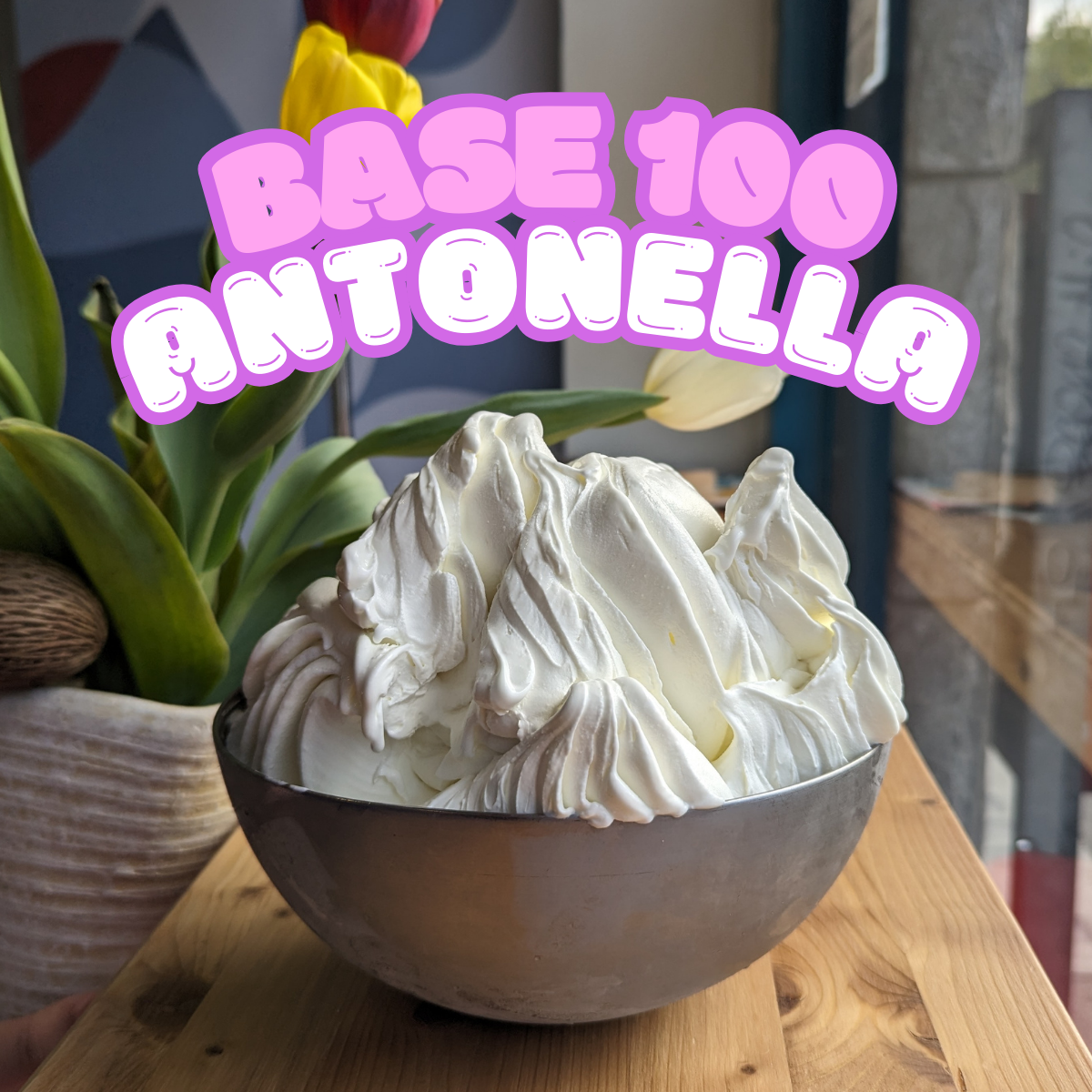 Base Latte Antonella 100 - 5kg - Base 100 per Gelato Ricco e Cremoso - SaporePuro