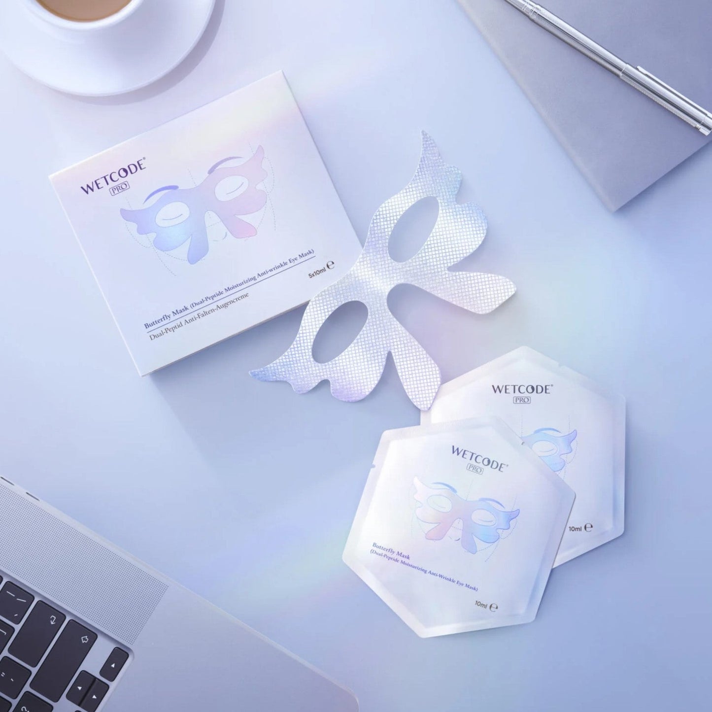 WETCODE - Dual-peptide Moisturizing Anti-wrinkle Eye Mask *5pz