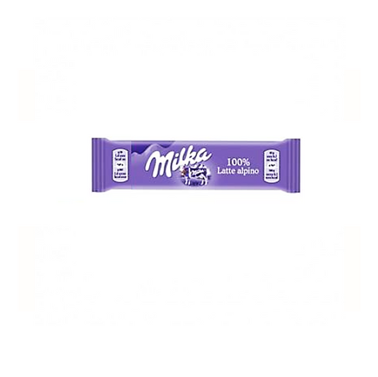 30 PACCHETTI MILKA BARRETTA LATTE GR. 45