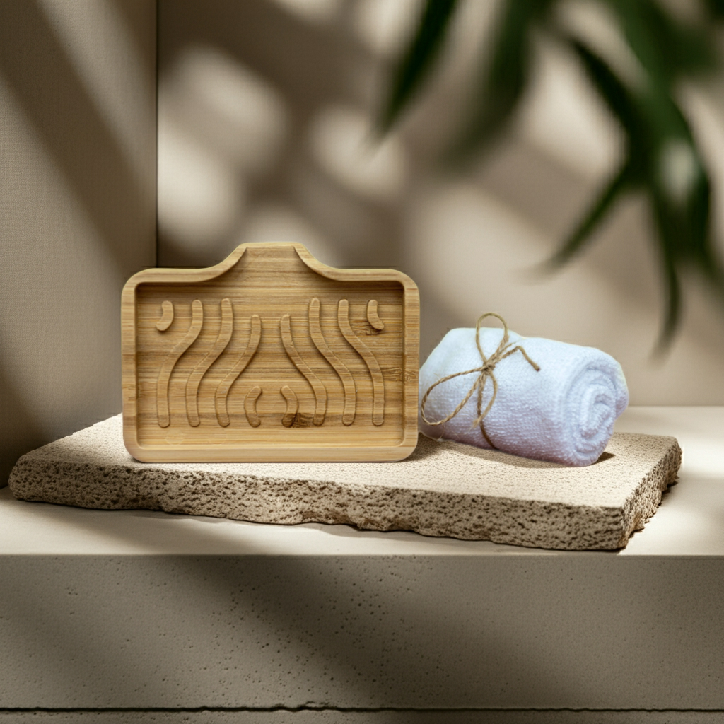 Portasapone Drenante Legno