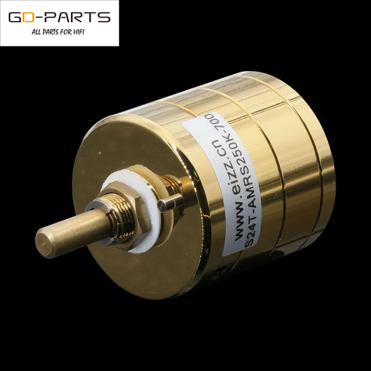 EIZZ Premium 10K 50K 100K 250K 24 passaggi Mono Stereo Potenziometro del volume Attenuatore a gradini Resistenze AMRS HIFI AUDIO AMP FAI DA TE