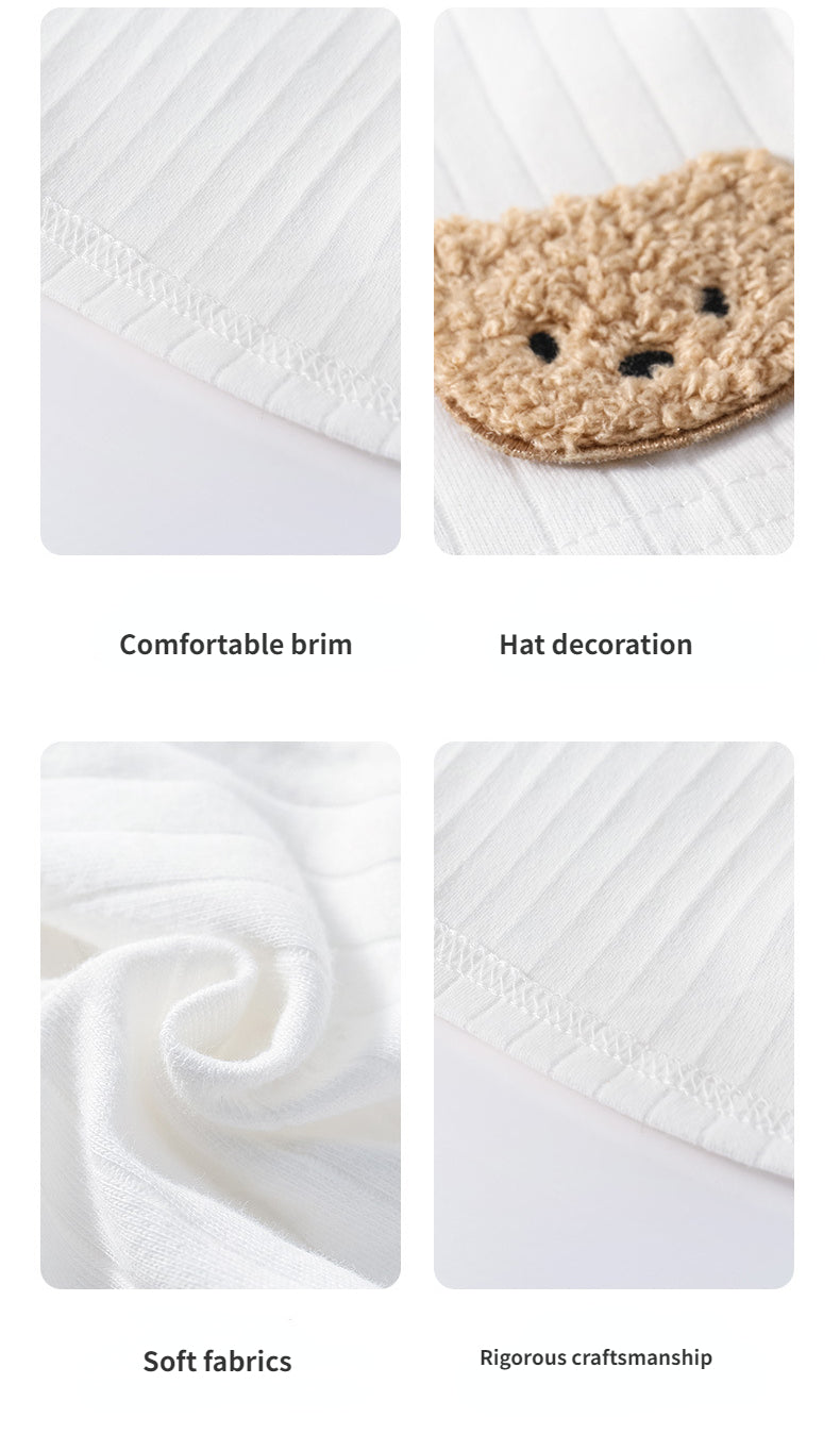 IRIS - Cappellini x Baby Modelli primaverili e autunnali 0-3 mesi. Boys & Girls 100% cotone. Accessori per neonati