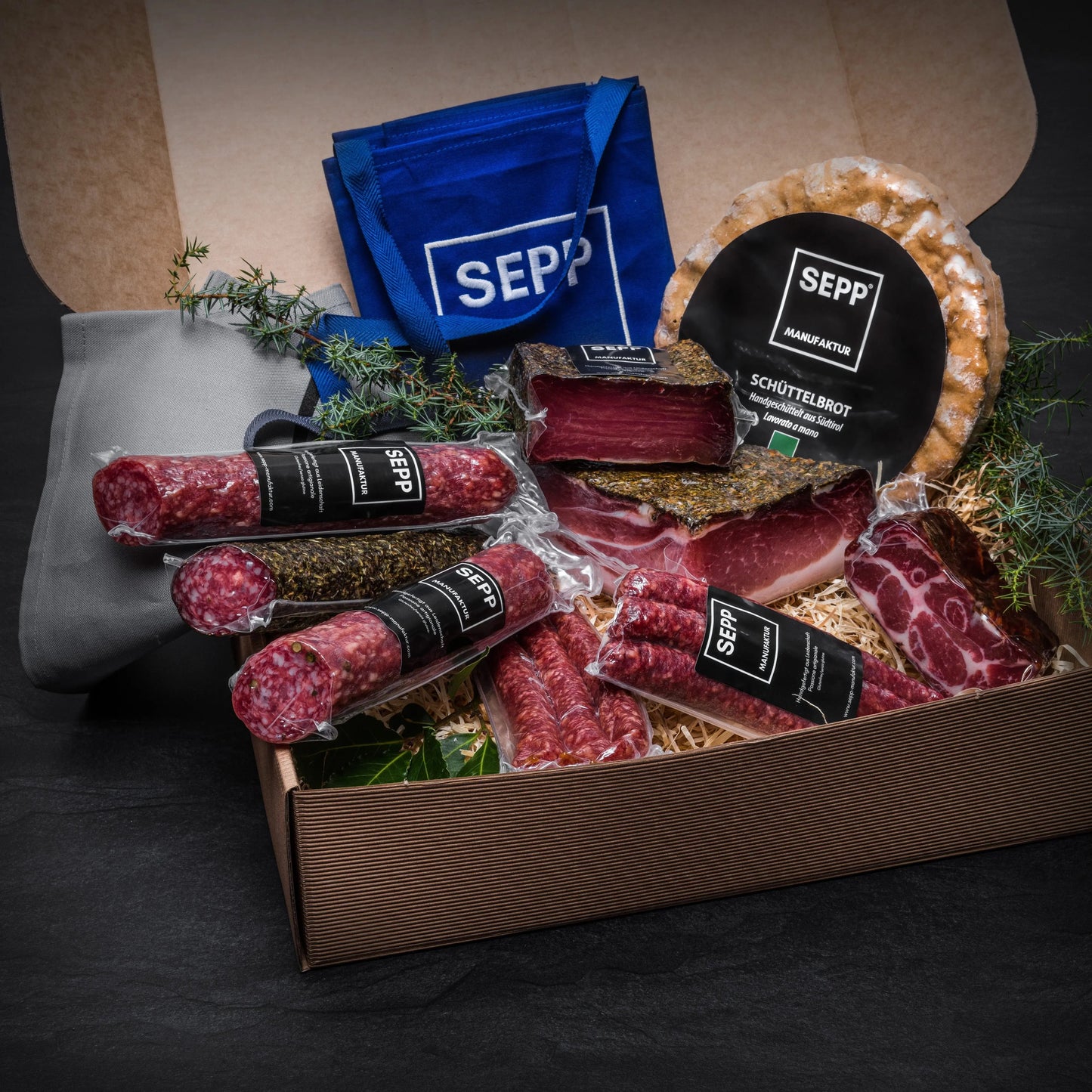 SEPP' Geschenkpaket 🎁 Südtiroler Marende 'MIX' - Versand kostenlos