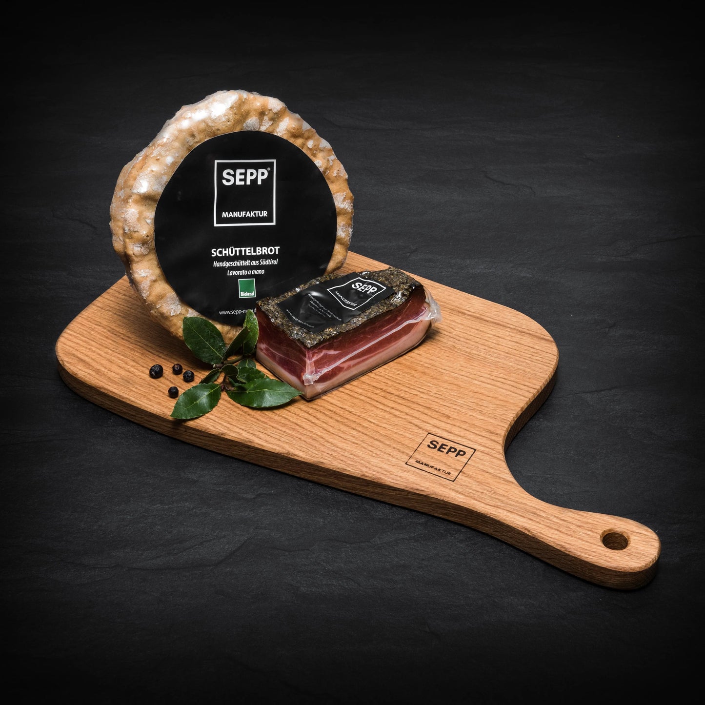SEPP' Südtiroler Marende klein inkl. Speckbrettl