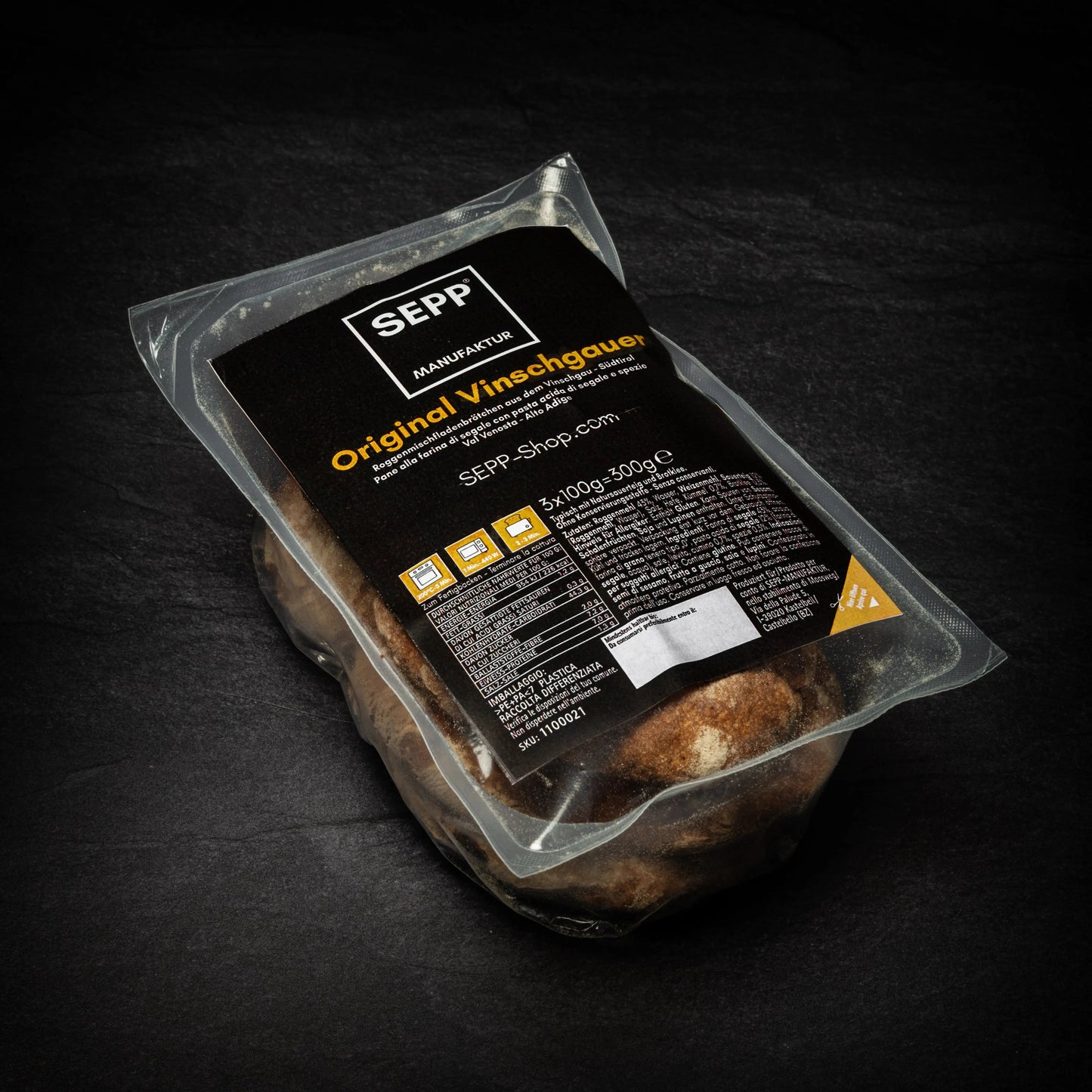 SEPP' Original Vinschgauer Paarlbrot (3 Stk.)